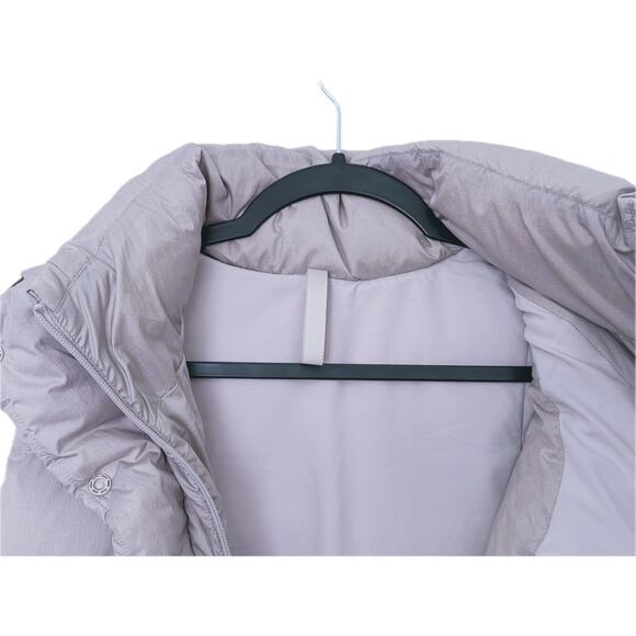 Lululemon Womens Wunder Puff Cropped Vest Size 4 Natural Ivory Outdoor Hiking - Picture 10 of 11